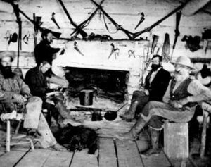 Охотники территории Айдахо, 1872 год