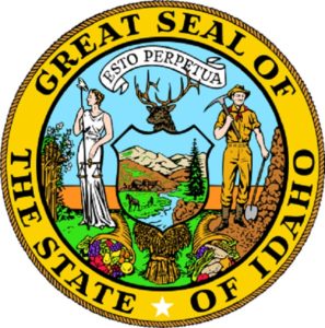 Печать штата Айдахо