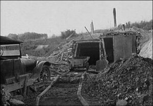Заброшенная угольная шахта в Айове, 1936 год