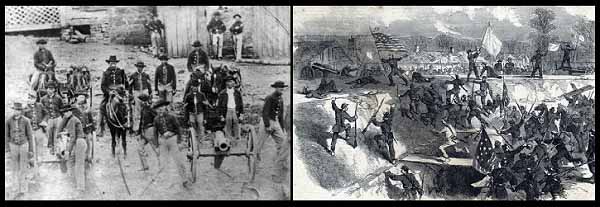 Артиллерийская батарея и битва за Арканзас-Пост во время Гражданской войны в США