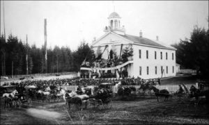  Инаугурация первого губернатора штата Вашингтон, 1889 год
