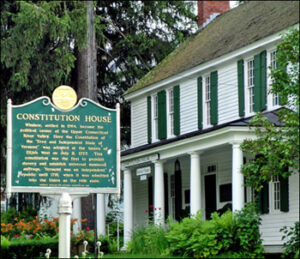 В этом здании, бывшем в 1777 году таверной в городе Виндзор, была принята Конституция Вермонта