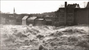 Спрингфилд, Вермонт, во время наводнения 1927 года